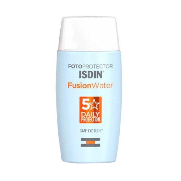 کرم ضد آفتاب صورت و دور چشم فیوژن واتر ایزدین SPF50