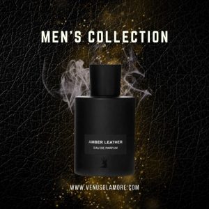 ادوپرفیوم مردانه مدل Amber Leather حجم 100 میلی لیتر اسپیگان