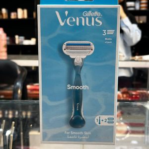 خود تراش ژیلت مدل Venus Smooth به همراه دو تیغ یدک