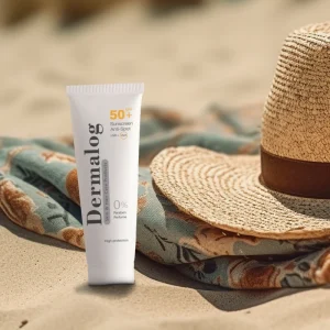 کرم ضد آفتاب ضدلک درمالوگ، SPF 50، مدل anti spot، مناسب انواع پوست با حجم 50 میلی‌لیتر